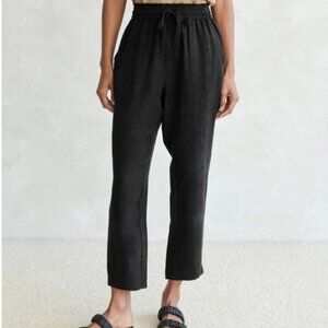 Jenni Kayne Women's Rio Trousers Lightweight Viscose/Silk Ankle Pants